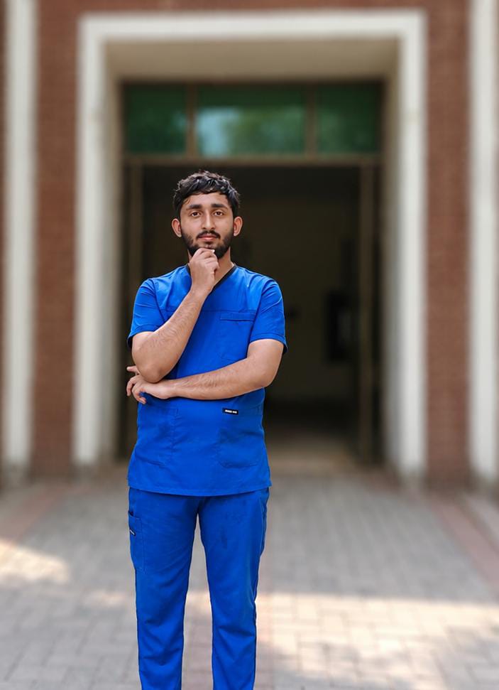 Dr. Hafiz Saad Bin Zain, veterinarian at SS Pet Clinic